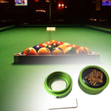 Maxbell Pool Cue Chalk Holder Protects Your Chalk Aluminum Billiard Cue Chalk Holder Green