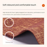 Maxbell Jute Yoga Mat Elastic Portable Sports Gear for Gym Indoor Outdoor Stretching Khaki