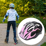 Maxbell Kids Bicycle Helmet Children for Skateboarding Roller Skating Inline Skating Pink