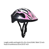 Maxbell Kids Bicycle Helmet Children for Skateboarding Roller Skating Inline Skating Pink