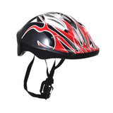 Maxbell Kids Bicycle Helmet Children for Skateboarding Roller Skating Inline Skating Red