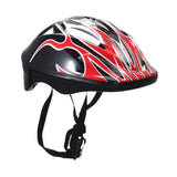 Maxbell Kids Bicycle Helmet Children for Skateboarding Roller Skating Inline Skating Red