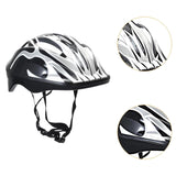 Maxbell Kids Bicycle Helmet Children for Skateboarding Roller Skating Inline Skating White