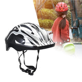 Maxbell Kids Bicycle Helmet Children for Skateboarding Roller Skating Inline Skating White