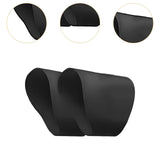 Maxbell Soccer Shoe Lace Bands Game for Football Baseball Shoes All Sport Activities Black