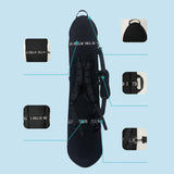 Maxbell Snowboard Bag Carrying Ski Bag for Snowboarding Winter Sports Outdoor Sports Length 145cm