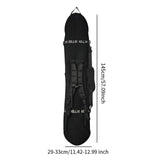 Maxbell Snowboard Bag Carrying Ski Bag for Snowboarding Winter Sports Outdoor Sports Length 145cm