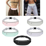 Maxbell Running Belt Fanny Pack Adjustable Belt Waistband Bag for Jogging Gym Hiking Pink