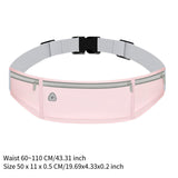Maxbell Running Belt Fanny Pack Adjustable Belt Waistband Bag for Jogging Gym Hiking Pink