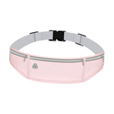 Maxbell Running Belt Fanny Pack Adjustable Belt Waistband Bag for Jogging Gym Hiking Pink
