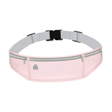 Maxbell Running Belt Fanny Pack Adjustable Belt Waistband Bag for Jogging Gym Hiking Pink