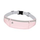 Maxbell Running Belt Fanny Pack Adjustable Belt Waistband Bag for Jogging Gym Hiking Pink