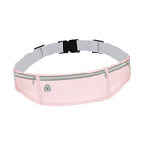 Maxbell Running Belt Fanny Pack Adjustable Belt Waistband Bag for Jogging Gym Hiking Pink