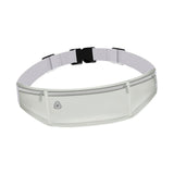 Maxbell Running Belt Fanny Pack Adjustable Belt Waistband Bag for Jogging Gym Hiking Gray
