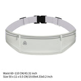 Maxbell Running Belt Fanny Pack Adjustable Belt Waistband Bag for Jogging Gym Hiking Gray