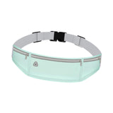 Maxbell Running Belt Fanny Pack Adjustable Belt Waistband Bag for Jogging Gym Hiking Blue