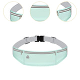 Maxbell Running Belt Fanny Pack Adjustable Belt Waistband Bag for Jogging Gym Hiking Blue