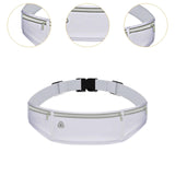Maxbell Running Belt Fanny Pack Adjustable Belt Waistband Bag for Jogging Gym Hiking Purple