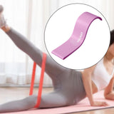 Maxbell Resistance Band Booty Band Yoga Band for Hip Circle Lift Pilates Working Out Violet 5 lbs
