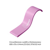 Maxbell Resistance Band Booty Band Yoga Band for Hip Circle Lift Pilates Working Out Violet 5 lbs