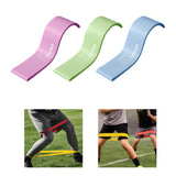 Maxbell Resistance Band Booty Band Yoga Band for Hip Circle Lift Pilates Working Out Violet 5 lbs