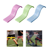 Maxbell Resistance Band Booty Band Yoga Band for Hip Circle Lift Pilates Working Out Violet 5 lbs