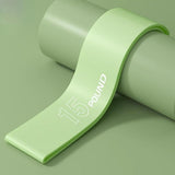 Maxbell Resistance Band Booty Band Yoga Band for Hip Circle Lift Pilates Working Out 15lbs Green