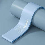 Maxbell Resistance Band Booty Band Yoga Band for Hip Circle Lift Pilates Working Out Blue 20 lbs