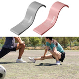 Maxbell Resistance Band Anti Slip Fitness Loop Band for Hip Circle Lift Pilates Home Gray