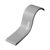 Maxbell Resistance Band Anti Slip Fitness Loop Band for Hip Circle Lift Pilates Home Gray