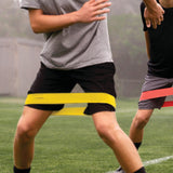 Maxbell Resistance Band Anti Slip Fitness Loop Band for Hip Circle Lift Pilates Home Pink