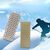 Maxbell 4Pcs Ski Edge Sharpeners Snow Board Tuning Kit for Deburring Polishing Skiers