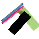 Maxbell 4Pcs Ski Edge Sharpeners Snow Board Tuning Kit for Deburring Polishing Skiers