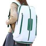 Maxbell Pickleball Backpack Storage Carrier Pickleball Racket Bag for Beginners Gift White
