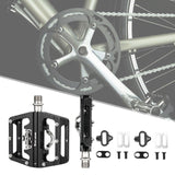 Mountain Bicycle Pedals Replacement Aluminum Alloy Non Skid Road Bike Pedals