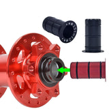 Maxbell Bicycle Hub Conversion Seat Adapters for Biking Outdoor Sports Mountain Bike Black