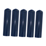Maxbell 5 Pieces Pool Cue Tip Covers Billiards Accessories Portable Snooker Tip Caps 10mm