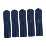 Maxbell 5 Pieces Pool Cue Tip Covers Billiards Accessories Portable Snooker Tip Caps 10mm