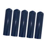 Maxbell 5 Pieces Pool Cue Tip Covers Billiards Accessories Portable Snooker Tip Caps 10mm