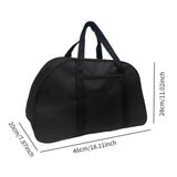 Travel Duffle Bag Weekender Bag Gym Bag Handbag for Exercise Fitness Weekend Black