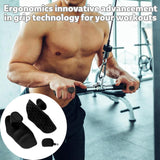 Maxbell 2x Weight Lifting Grips Sturdy Gym Workout Gloves for Fitness Exercise