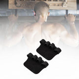 Lifting Grip Pads Palm Protection for Strength Training Exercise Deadlifting Black
