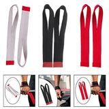 2Pcs Weight Lifting Straps Cotton for Strength Training Dumbbell Deadlifting Beige