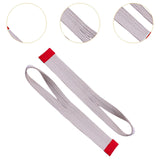 2Pcs Weight Lifting Straps Cotton for Strength Training Dumbbell Deadlifting Beige