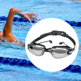 Swimming Goggles Full Protection with Earplug Professional Swim Pool Goggles