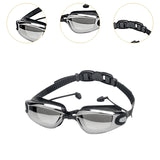 Swimming Goggles Full Protection with Earplug Professional Swim Pool Goggles
