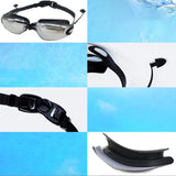 Swimming Goggles Full Protection with Earplug Professional Swim Pool Goggles