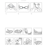 Swimming Goggles Full Protection with Earplug Professional Swim Pool Goggles