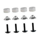 Maxbell 4x M4 Safe Replacement Stable Professional Upgrade Hockey Visor Hardware Kit