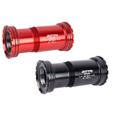 Maxbell Bike Bottom Bracket Compact for Outdoor Cycling Accessory Mountain Road Bike Black
